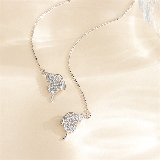 🔥Christmas Pre-sale🎁Magnetic Clasp Butterfly Necklace