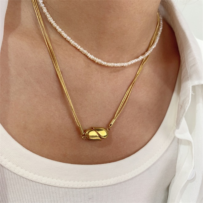 🔥Christmas Pre-sale🎁Magnetic Clasp Heart Necklace❤️