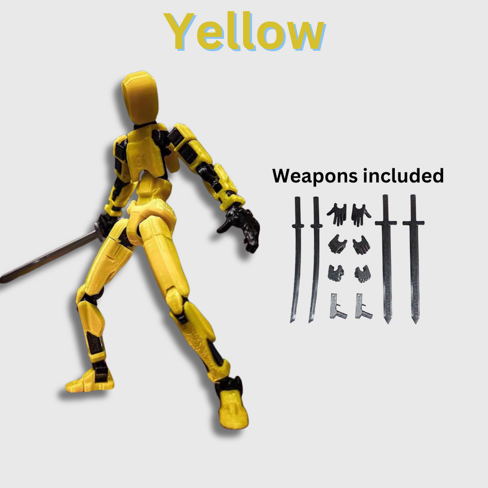 FlexiPose T13 Multi-Jointed Action Figures