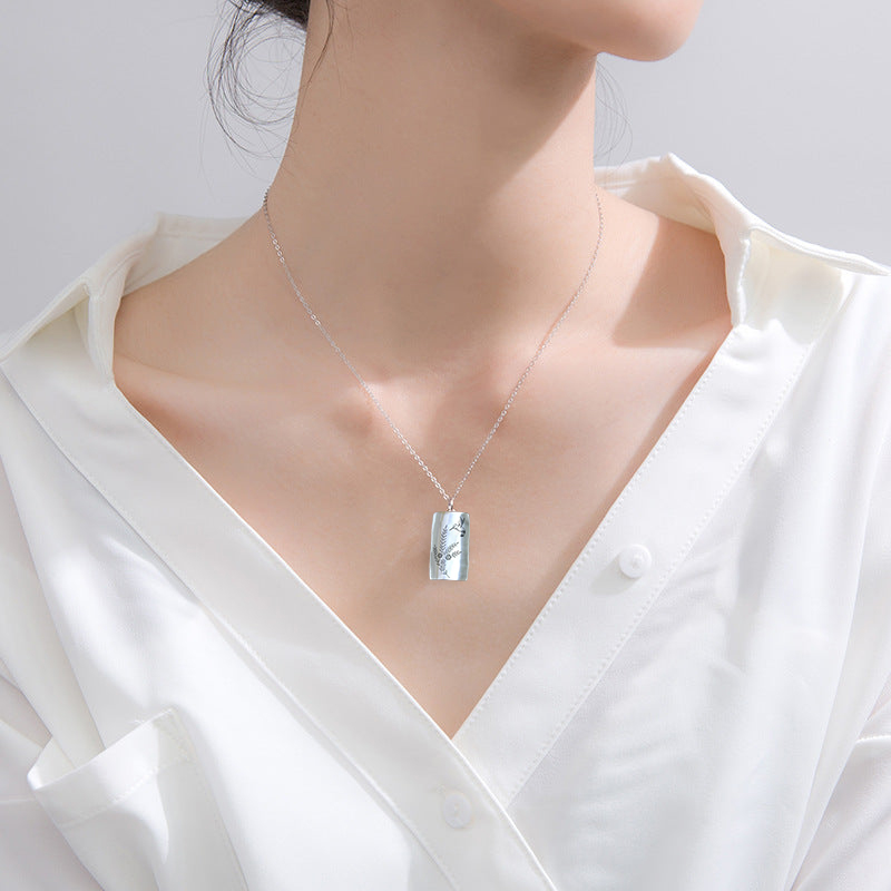 925 Sterling Silver Hummingbird Necklace - Gift For Animal Lover-belovejewel.com