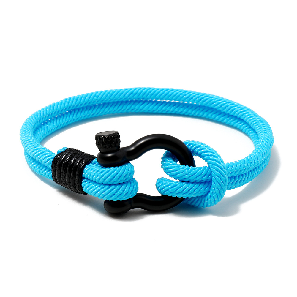 To My Daughter Love You Forever Nautical Bracelet-belovejewel.com