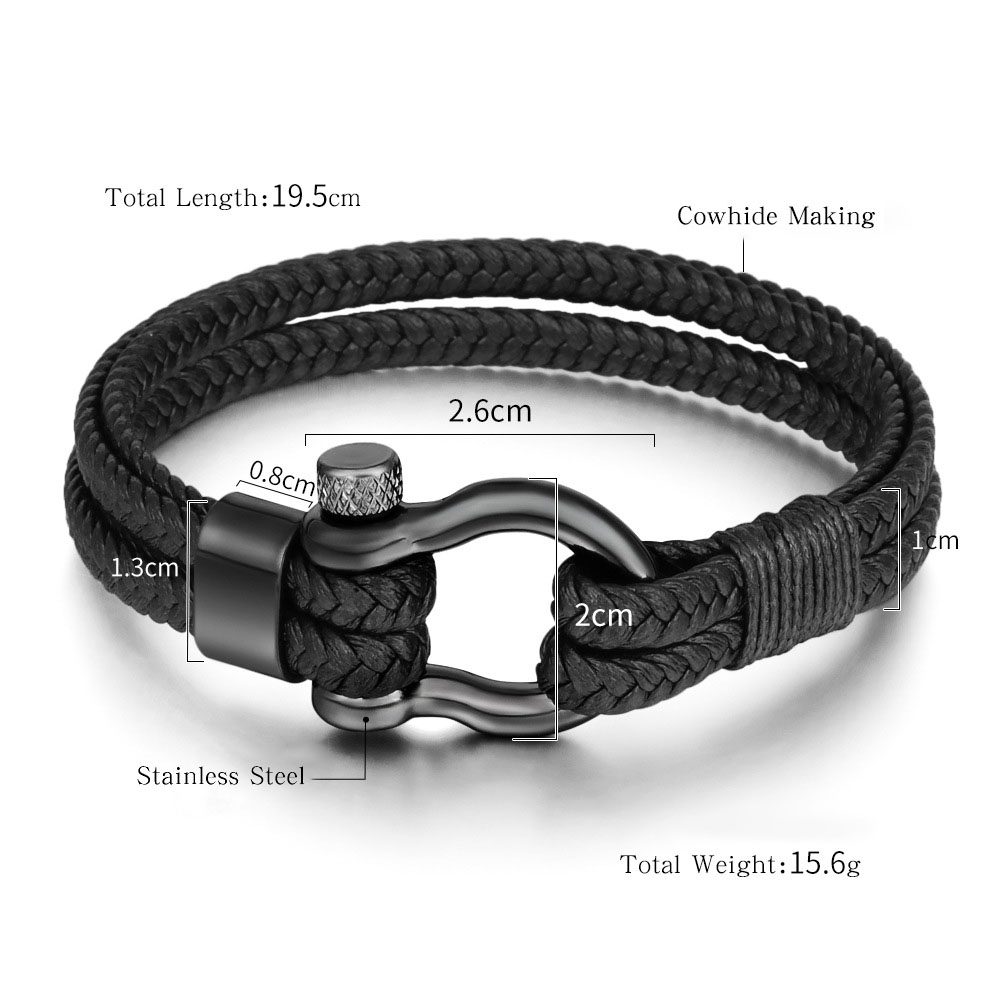 To My Son Love You Forever Nautical Bracelet-belovejewel.com