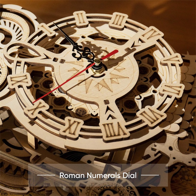 Super Wooden Mechanical Model Puzzle Set