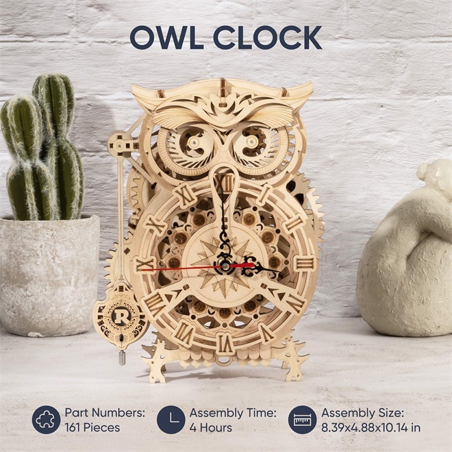 Super Wooden Mechanical Model Puzzle Set