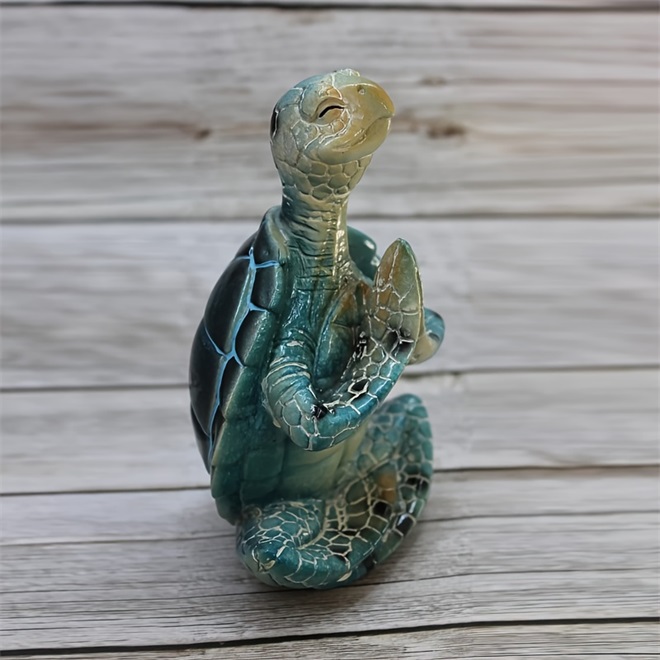 🐢Meditation Yoga Turtle Figurine For Spiritual Garden
