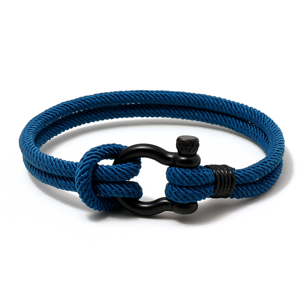 To My Daughter Love You Forever Nautical Bracelet-belovejewel.com