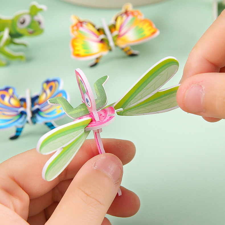 3D Insect Jigsaw Puzzle For Kids' DIY Educational Toy