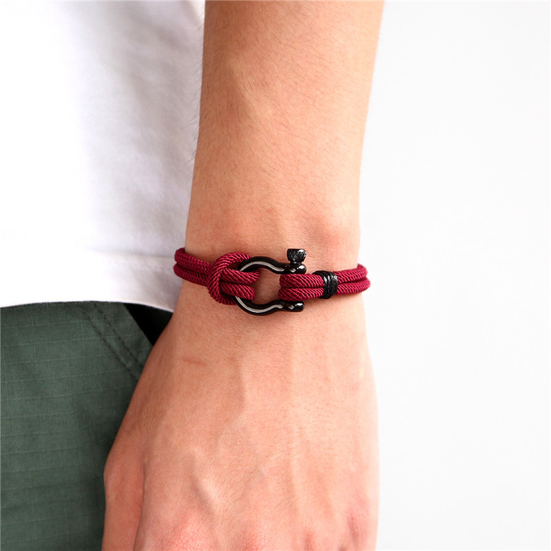 To My Son Love You Forever Nautical Bracelet-belovejewel.com