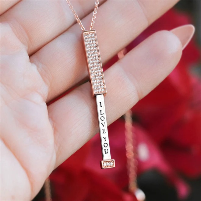 🎉40% OFF for New Year🎇Secret Message “I Love You” Necklace
