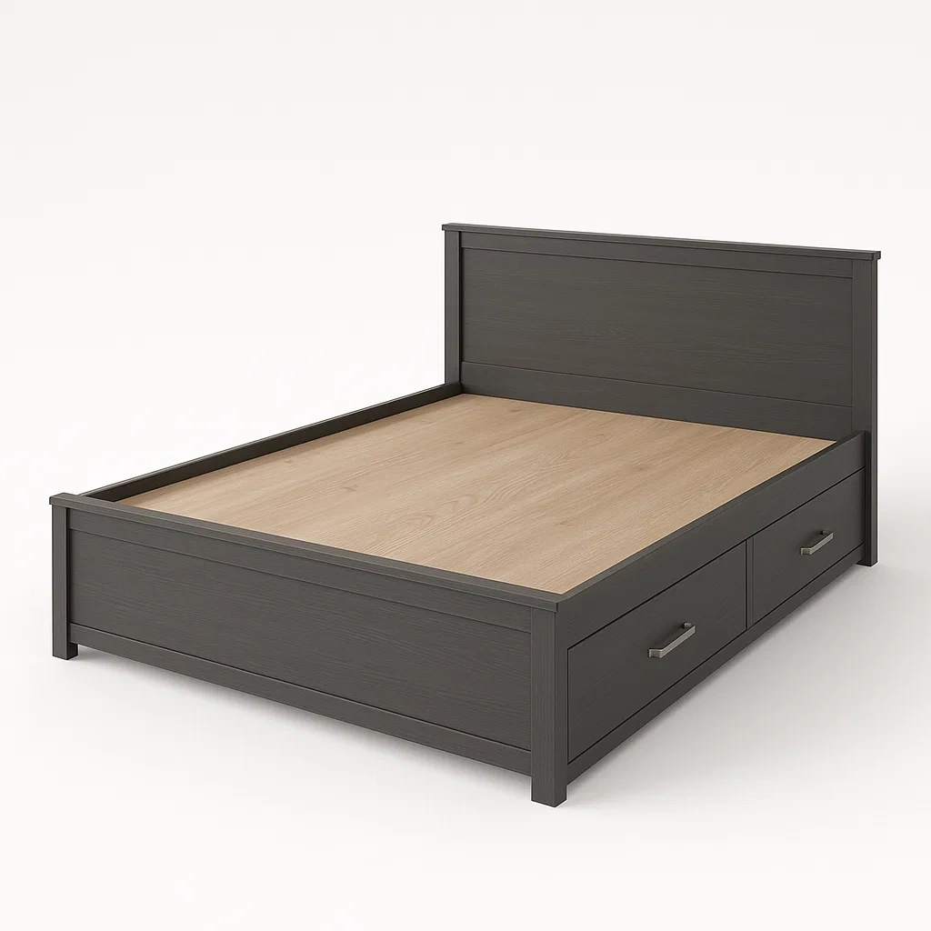 Schlafzimmermöbel,Bett mit Stauraum-FURNIELUME