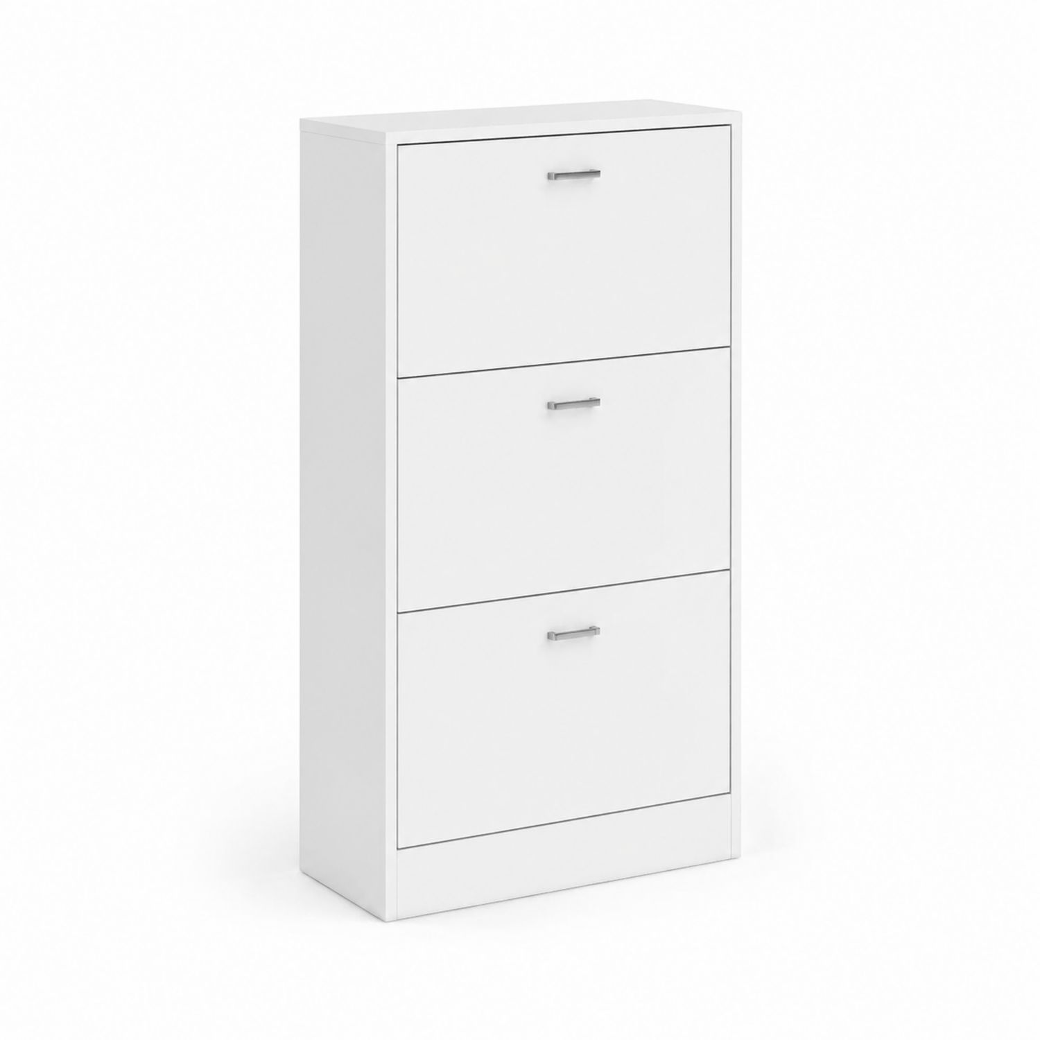 Scarpiera verticale 3 ante MDF Bianco