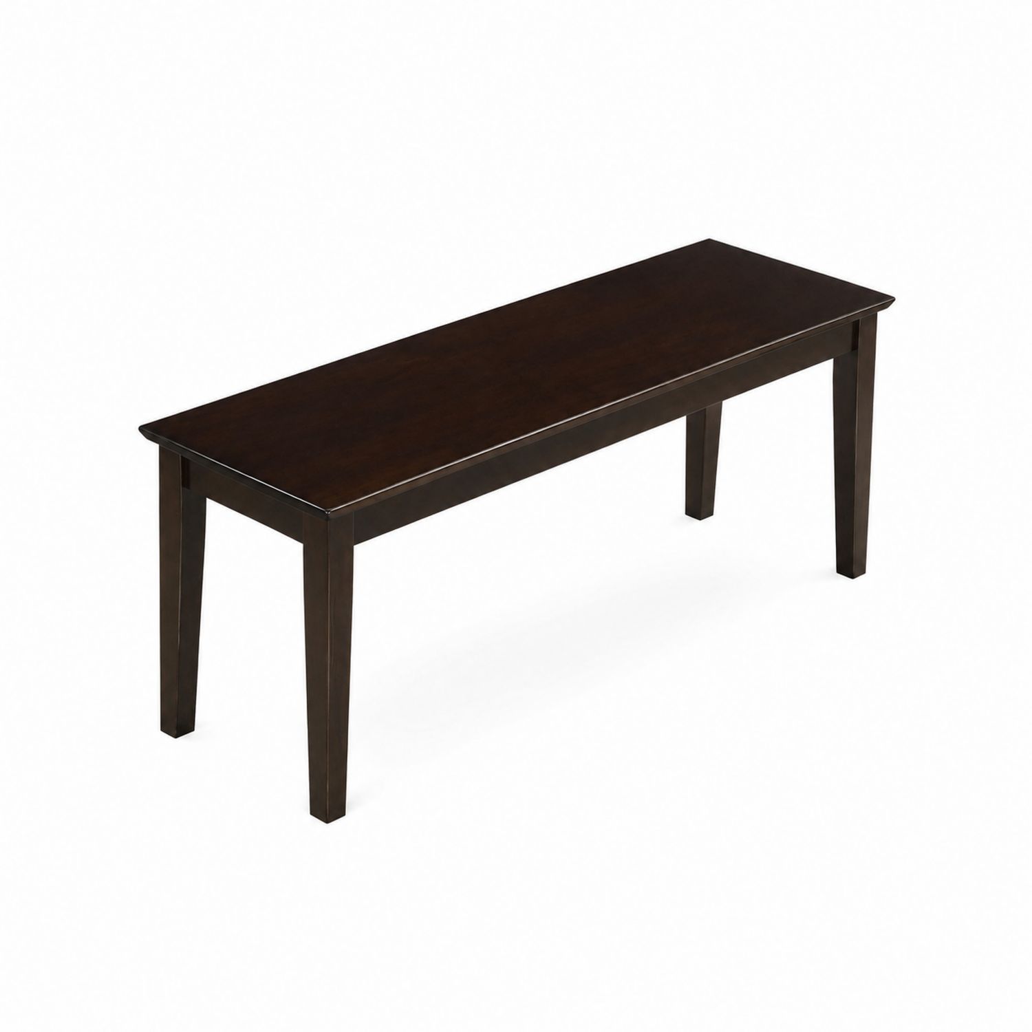 Panca in legno Marrone 120x35x45 cm