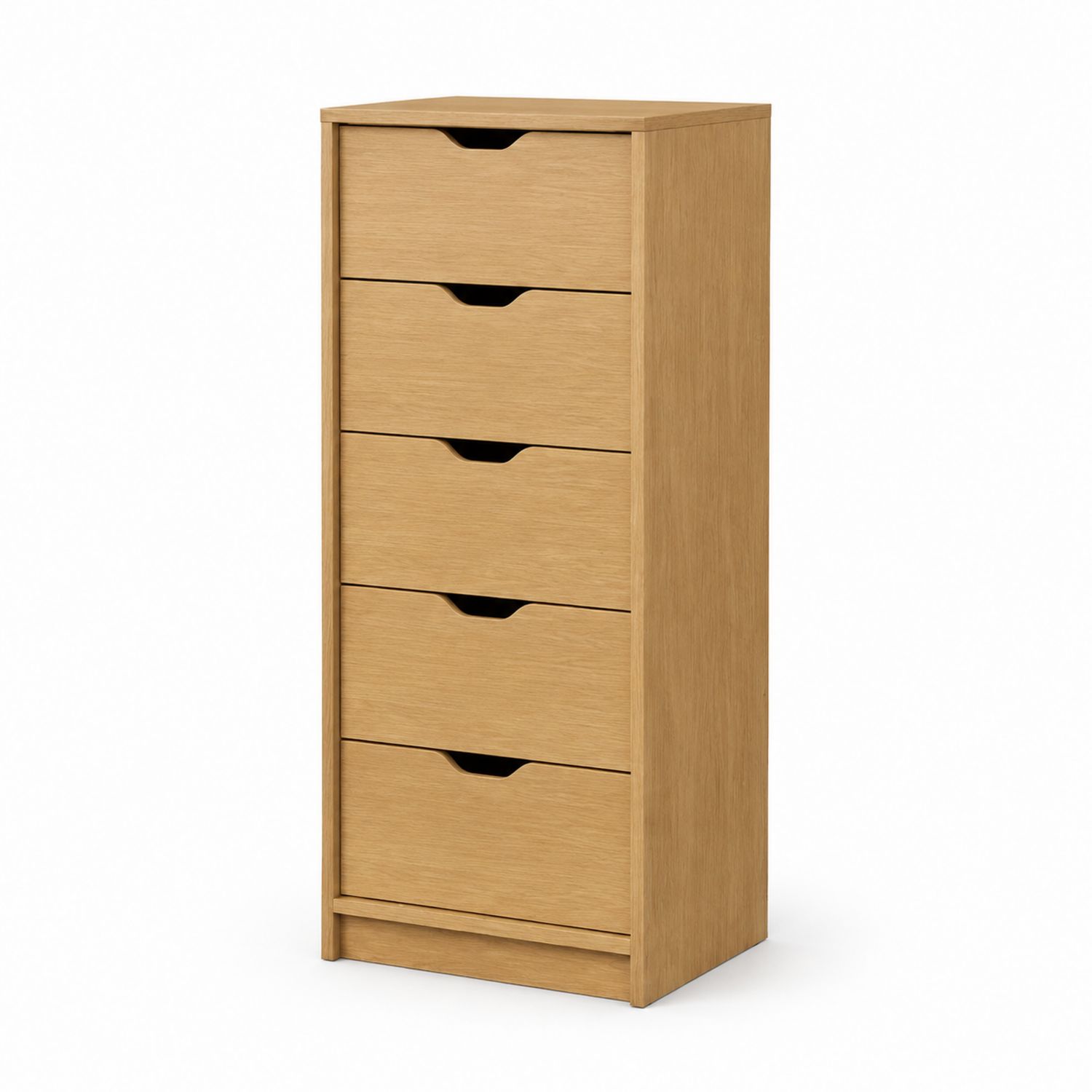 Holz Kommode mit 5 Schubladen 120cm
