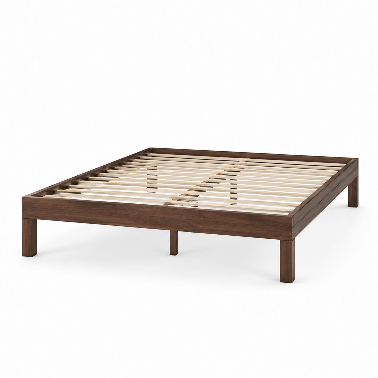 Bettgestell 200x160 cm Walnussholz