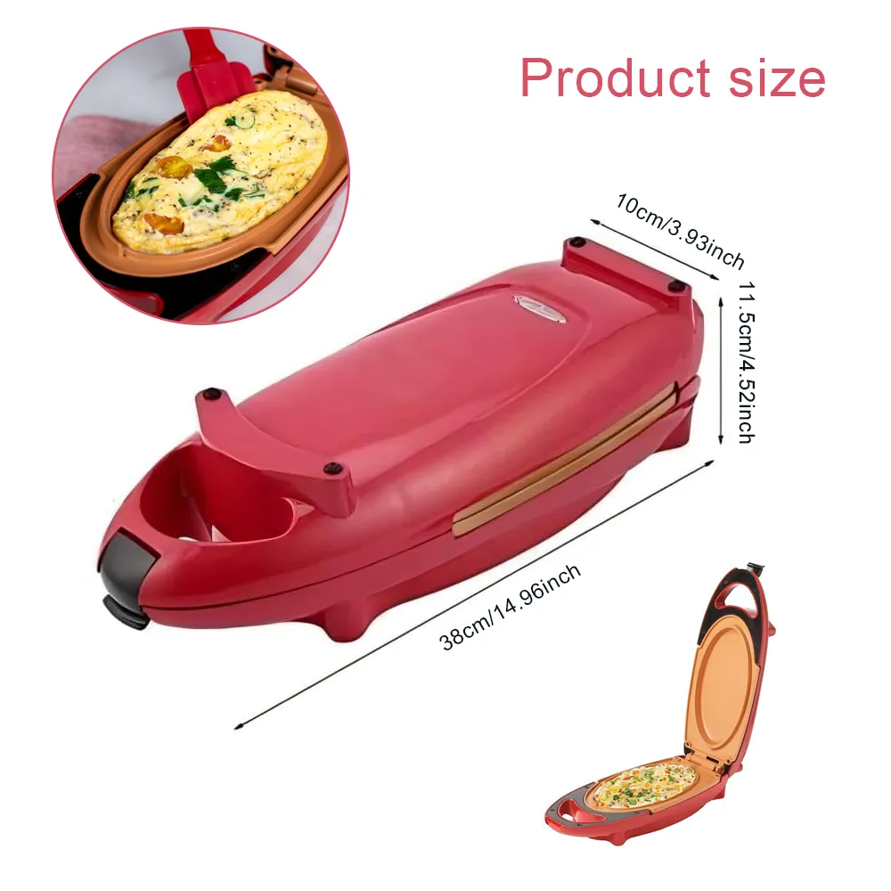 🍳 Electric 5-Minute Chef Frying Pan Cook Healthy Meals In 5 Minutes: Non-Stick Electric Pan — No Heavy Scrubbing, No Stove Required! 🍳⚡