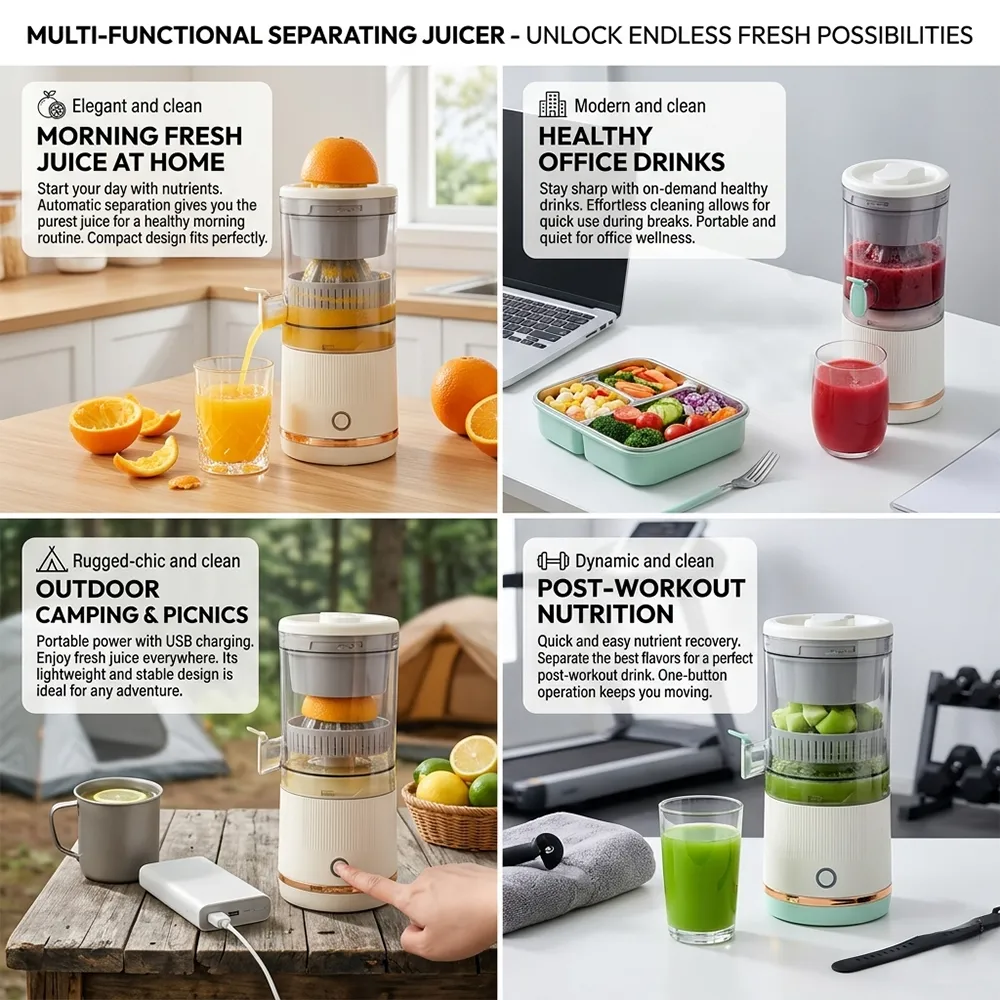 🍊 Portable Electric Citrus Juicer