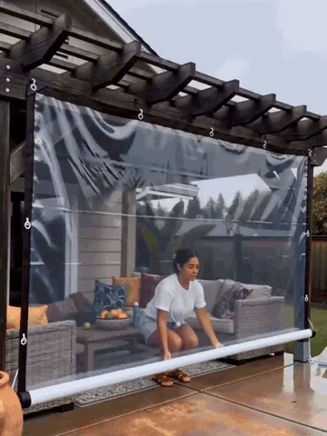 Clear-View All-Weather PE Tarp