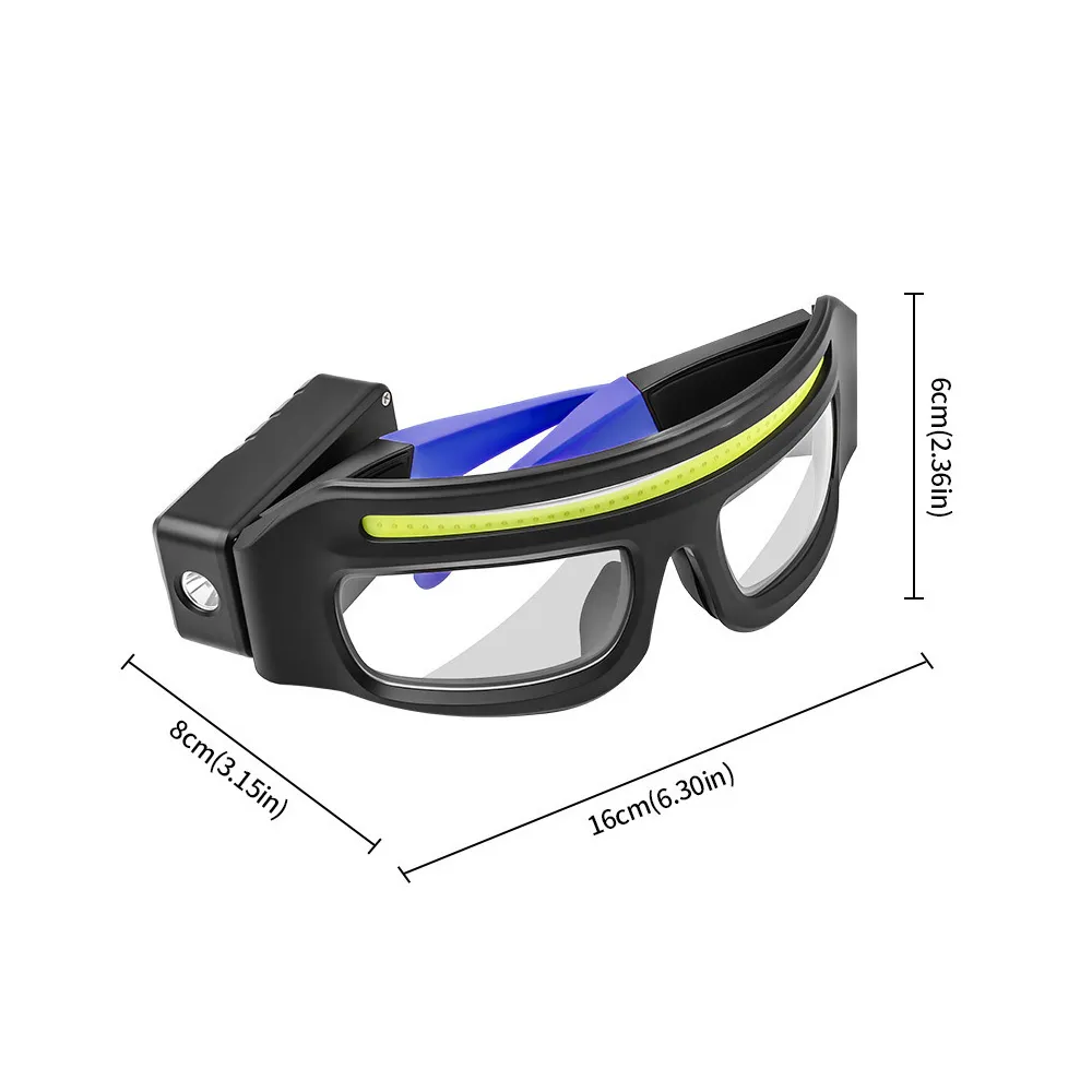 Multifunctional Glasses Light: Read small print or perform delicate repairs hands-free with bright, targeted LED illumination. 👓