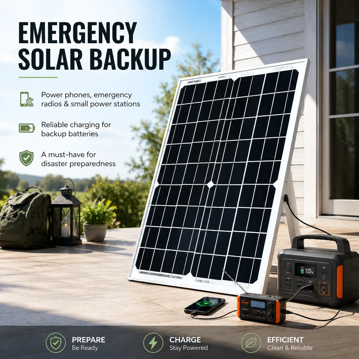 ☀️ High-Efficiency Monocrystalline Solar Panel