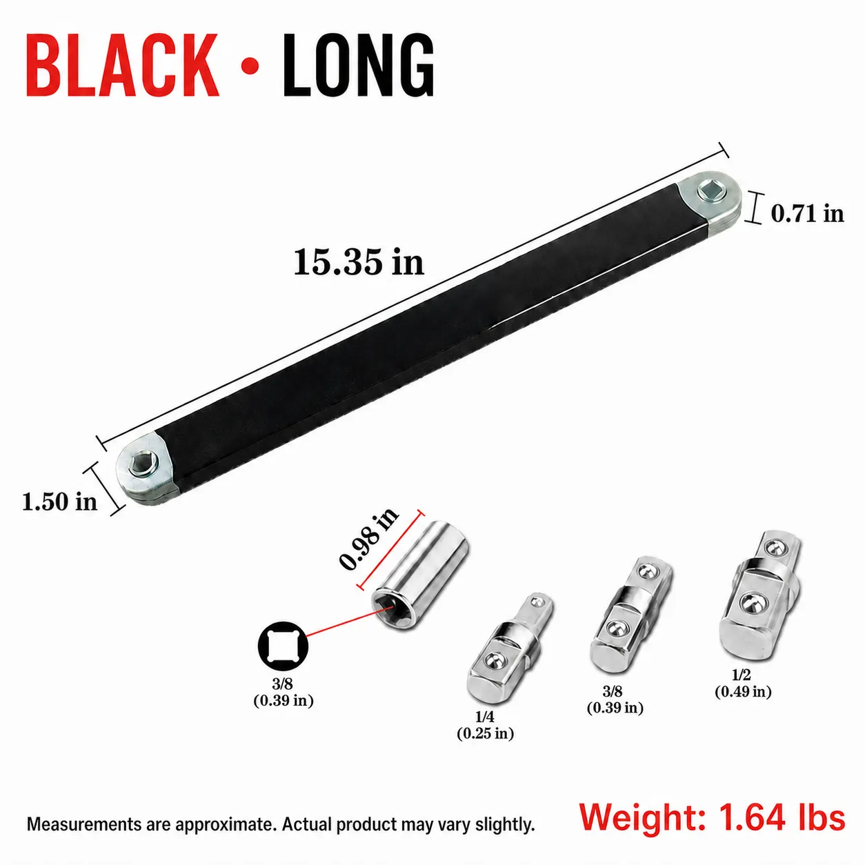 Tight-Reach Offset Ratchet Extension Wrench Kit
