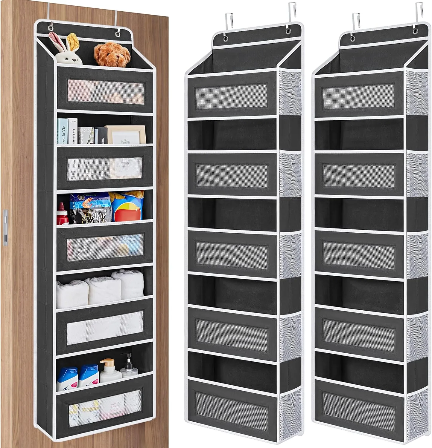 🧸Door Hanging Storage Rack - 5+5 Pockets for Everyday