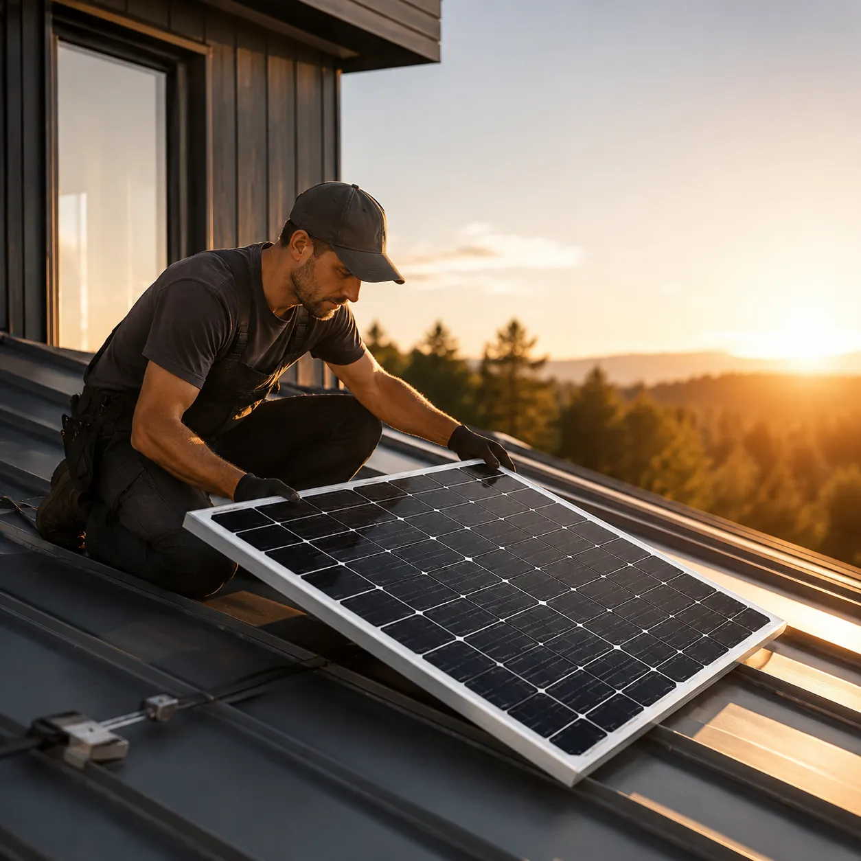 ☀️ High-Efficiency Monocrystalline Solar Panel