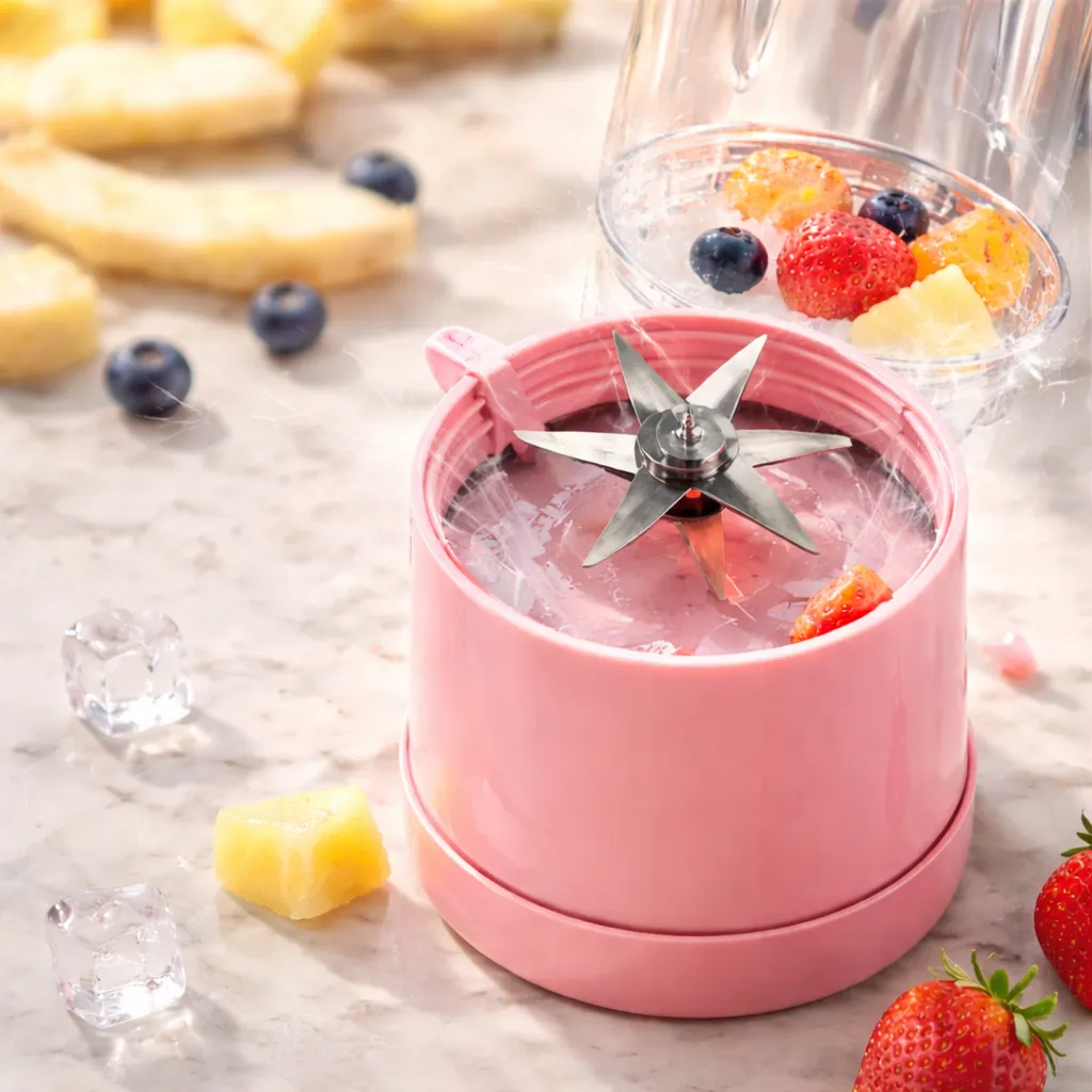🍹 Portable Juicer Cup: Blend your daily vitamins anywhere without the bulk of a kitchen blender. 🍓