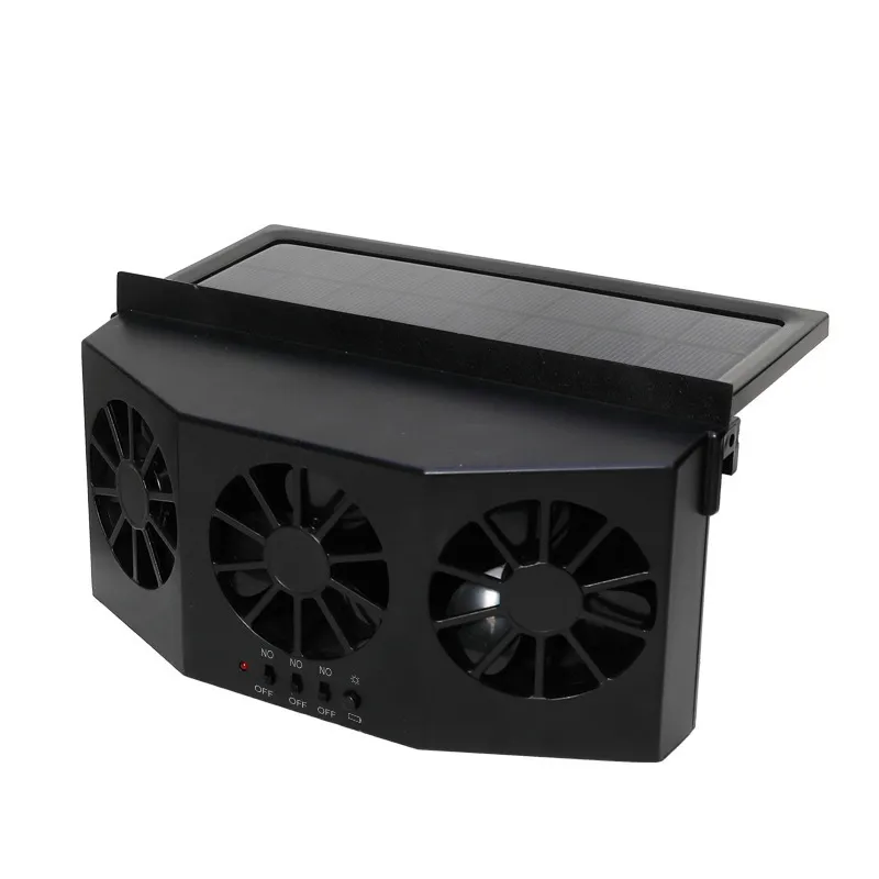 ☀️ Solar-Powered Car Ventilation Fan
