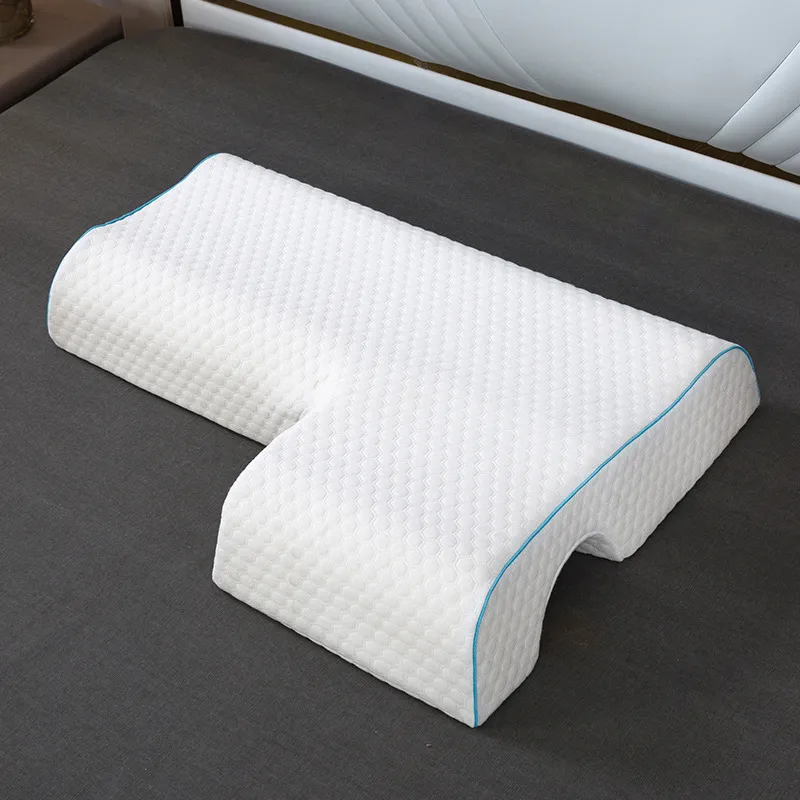 Couple Comfort Memory Foam Arm-Channel Pillow