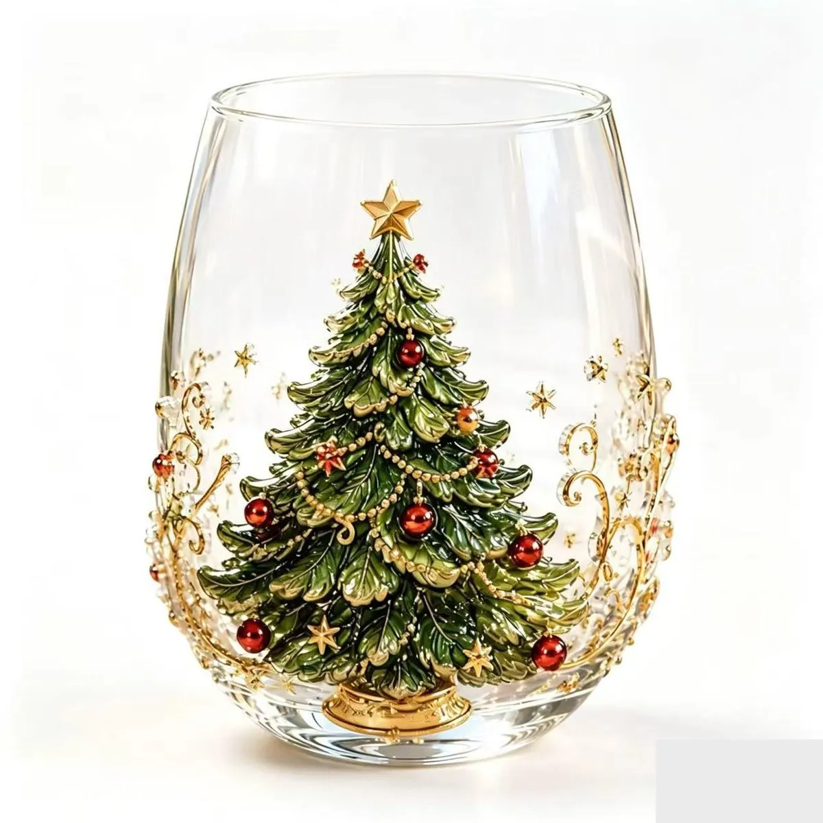 Magical Christmas 3D Art Glass Collection