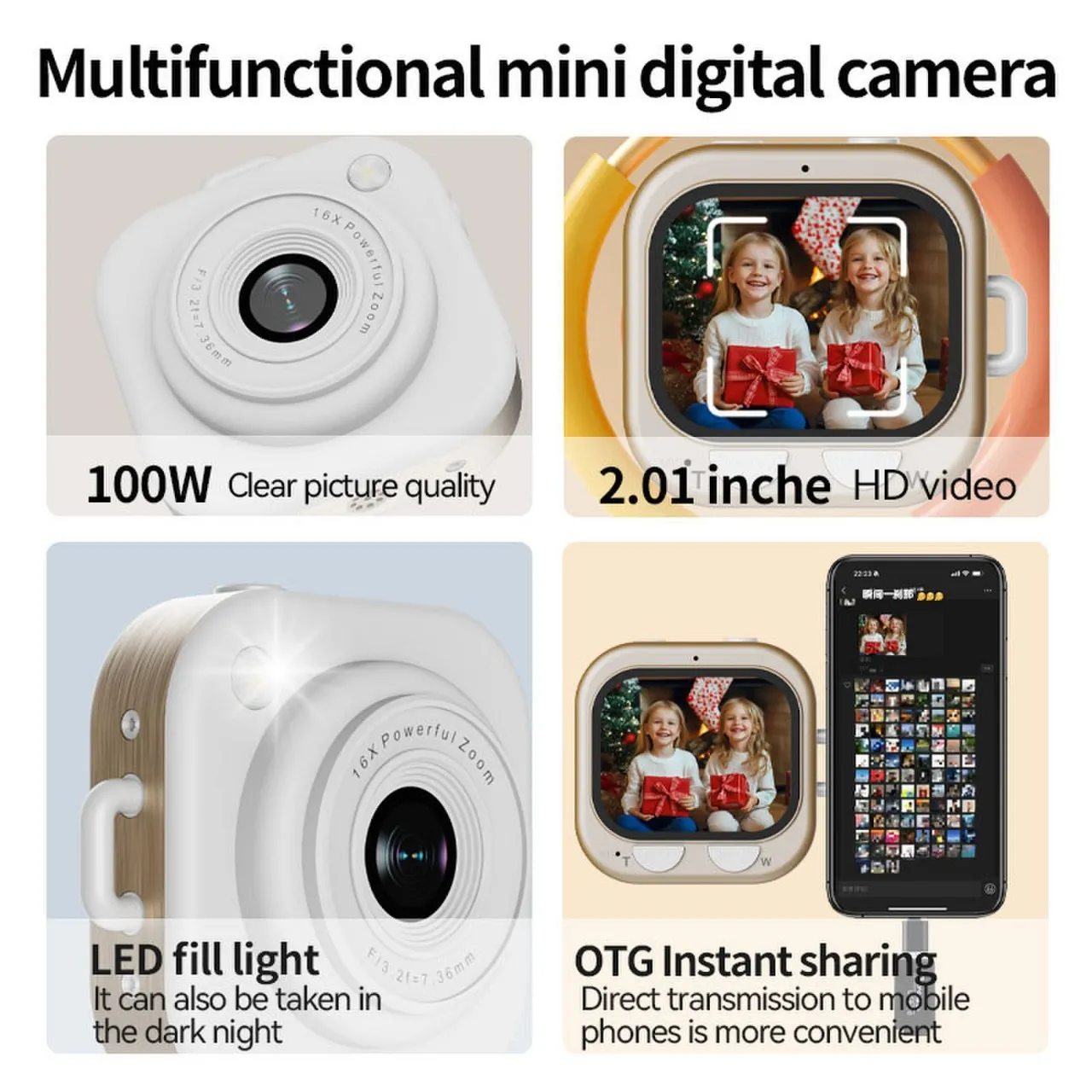 📸Mini Retro Digital Camera