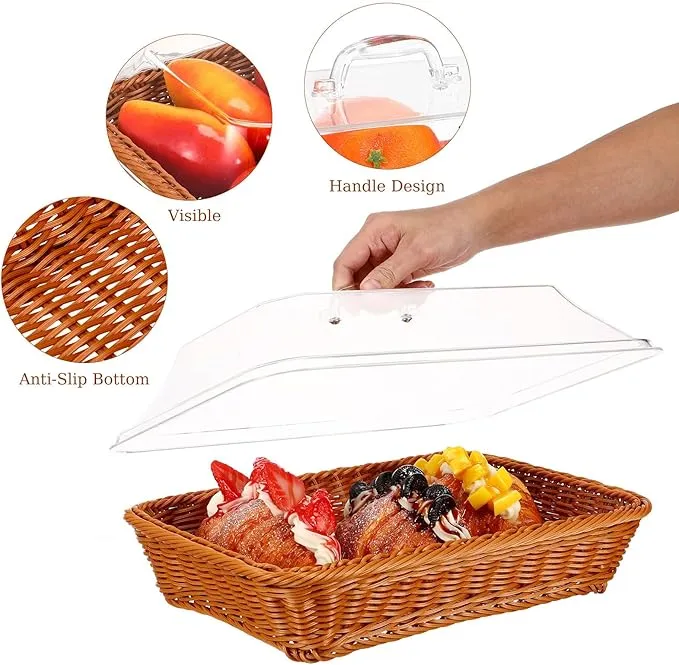 Woven Serving Basket: Display your pastries beautifully while keeping them fresh and protected from outdoor pests. 🥐