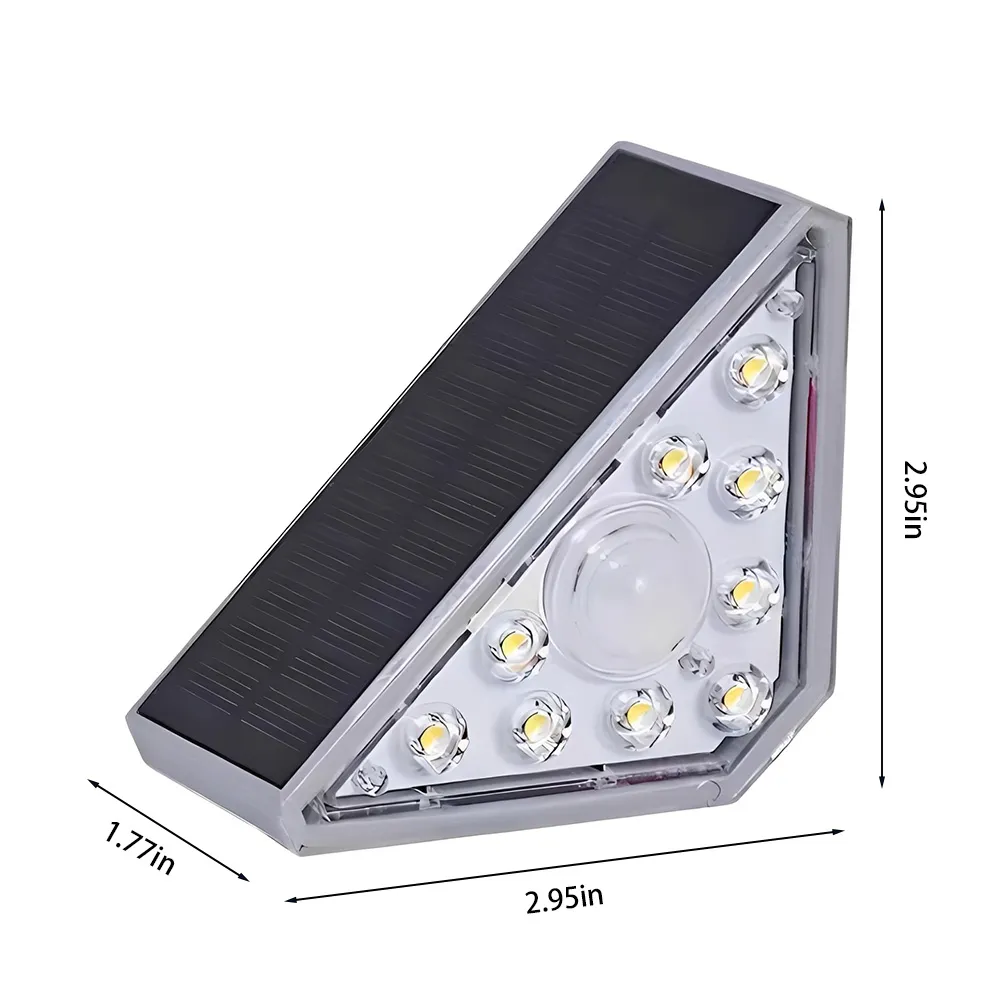 🌞 LED Solar Powered Stair Lights