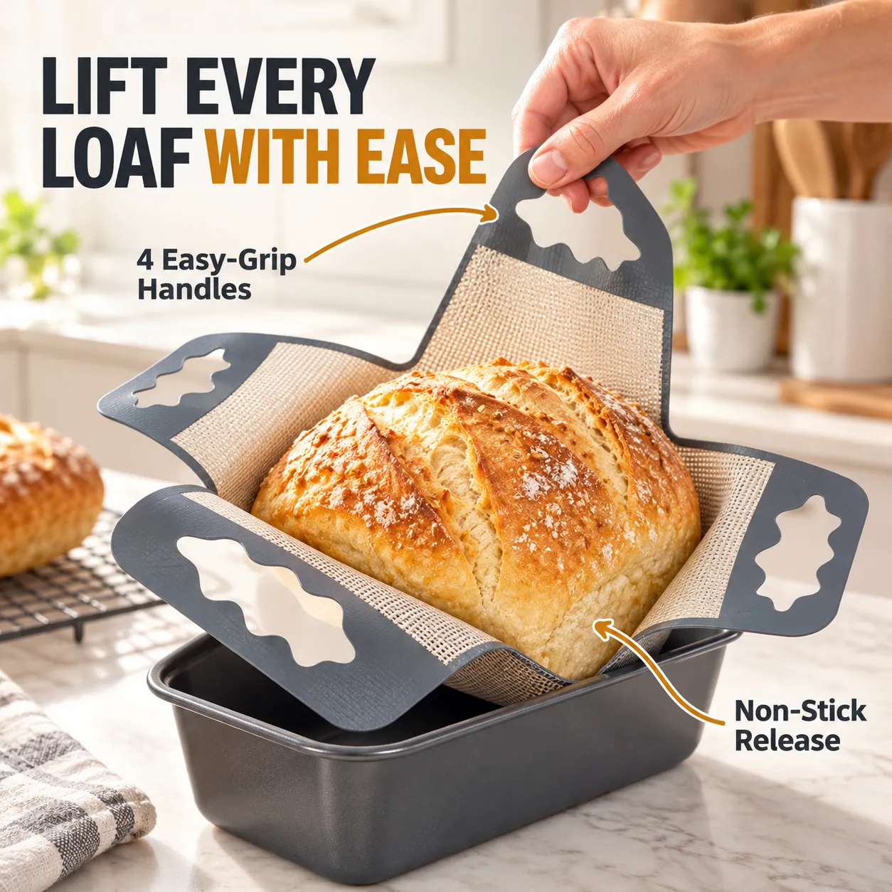 Lift & Release Silicone Bread Sling