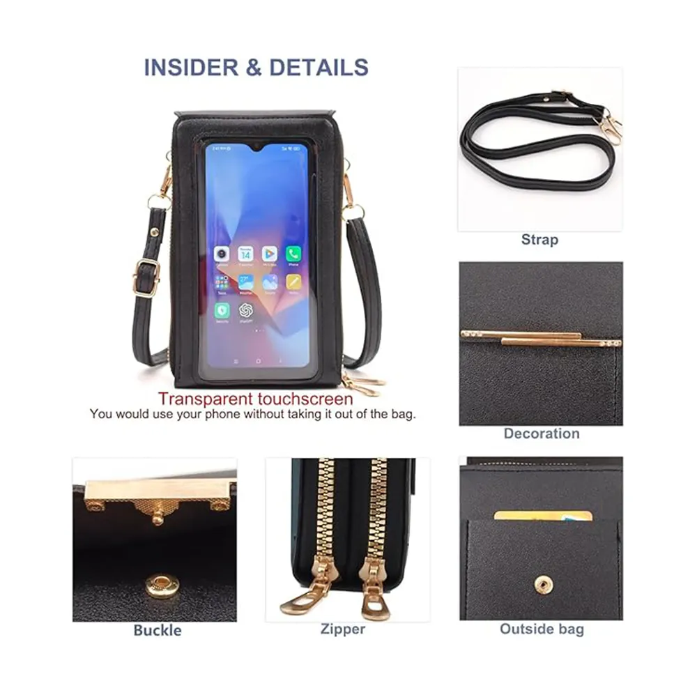 👜 Touchscreen Crossbody Phone Bag