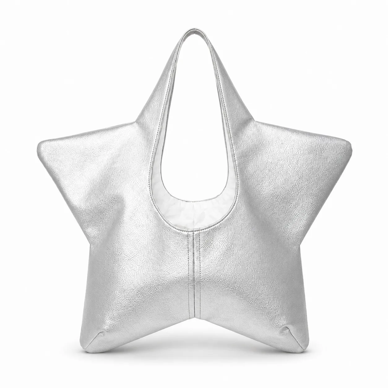 Oversized Star-Shaped Statement Tote