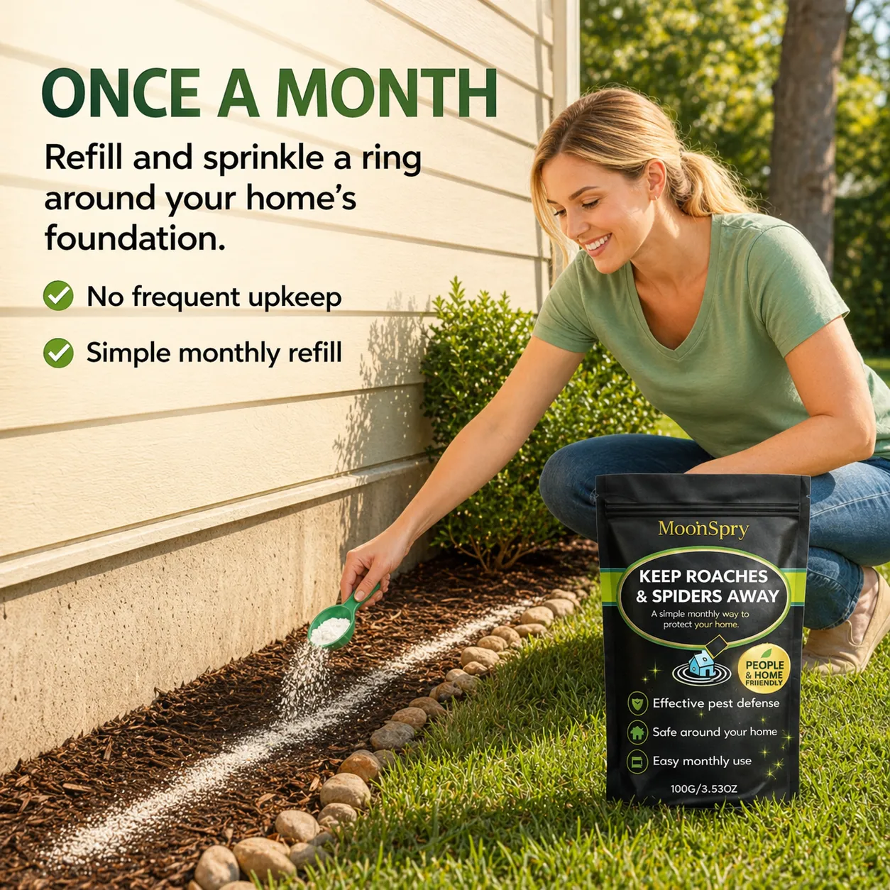 Natural Organic Lime Powder – Kills Ticks & Fleas, Safe for Pets & Gardens