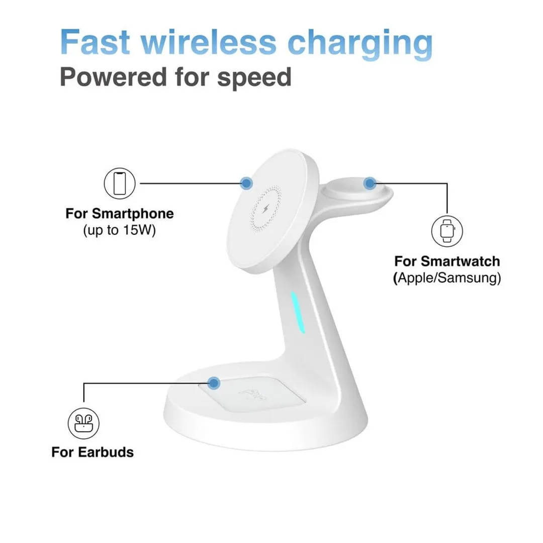 3-in-1 Magnetic Wireless Charging Stand