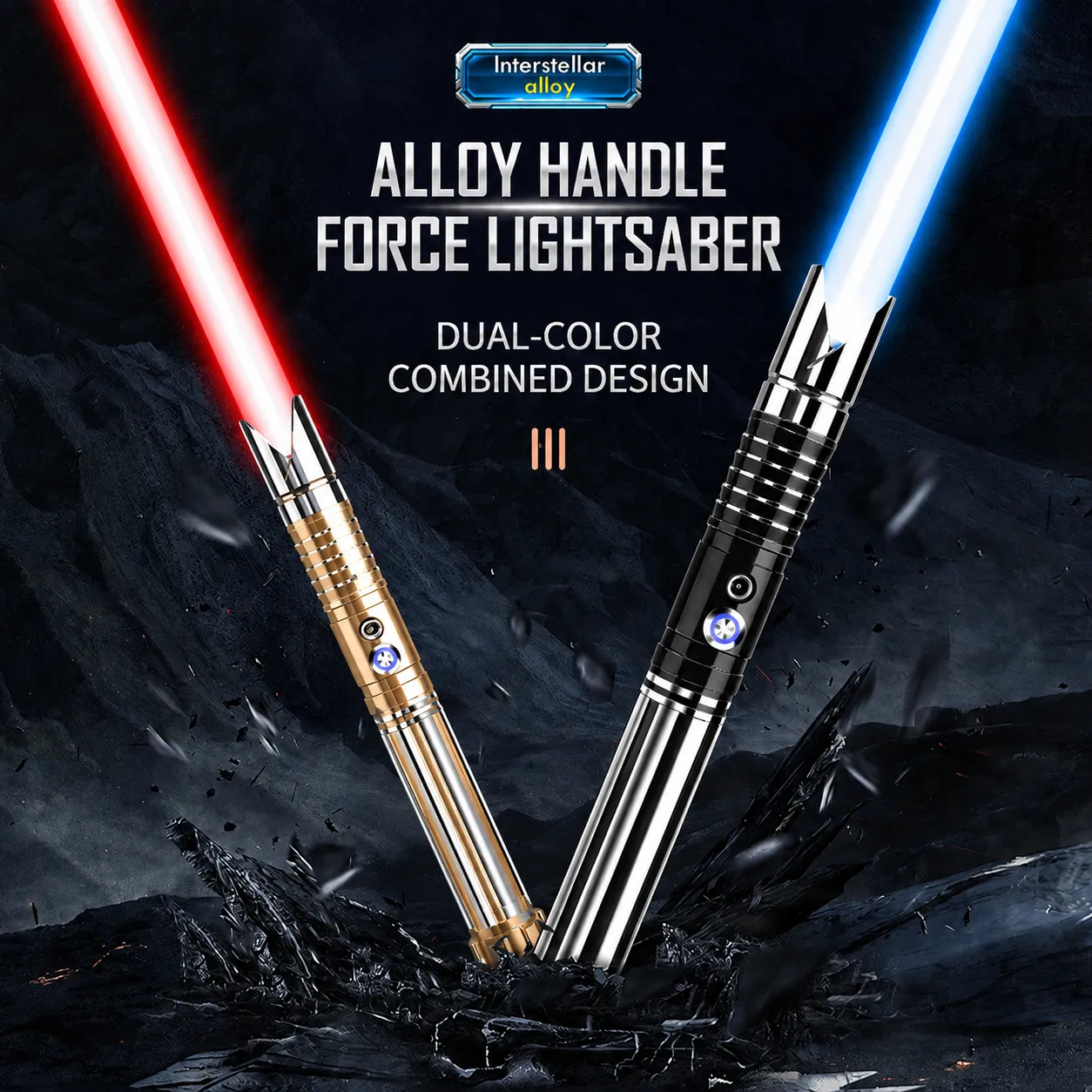 ⚔️ Ultimate 16-Color Lightsaber Experience