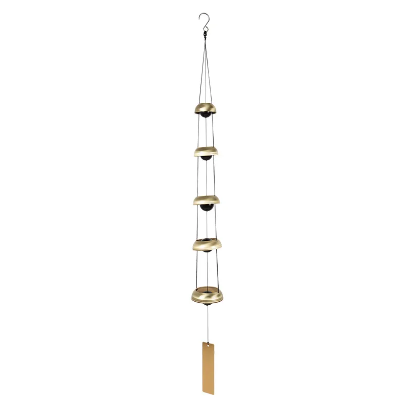🔔 Quintet Brass Wind Chimes: Bring deep, melodic tranquility to your patio with professional-grade acoustic tuning.