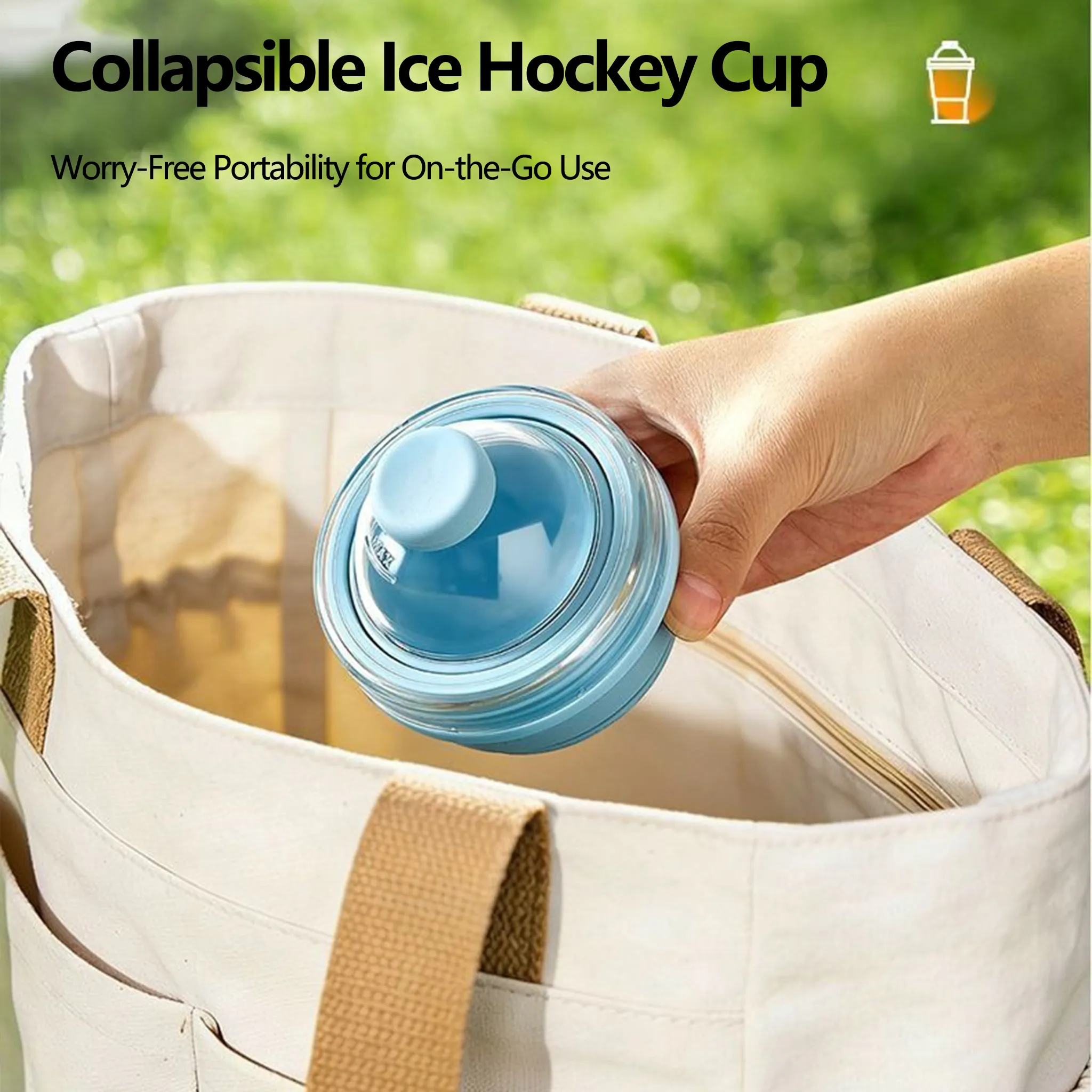 🧊 Foldable Ice Ball Cup: Save freezer space and enjoy slow-melting ice for perfect sipping. ❄️