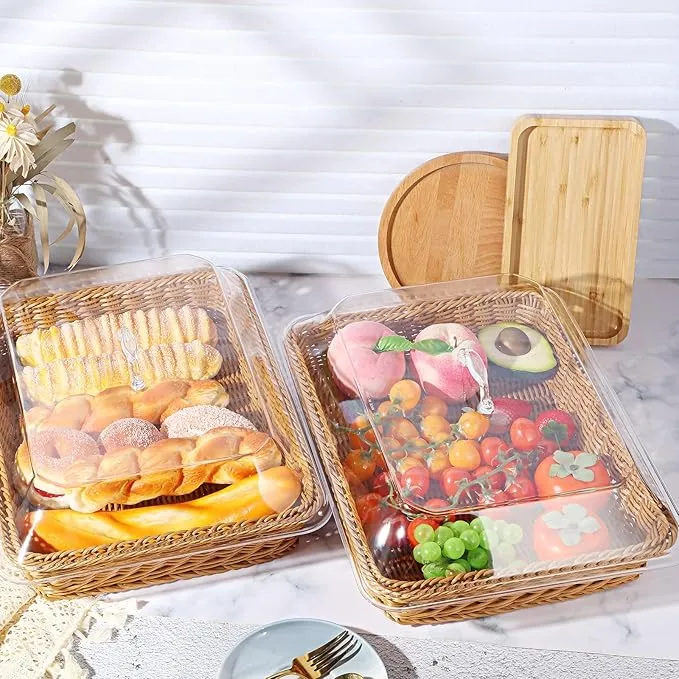 Woven Serving Basket: Display your pastries beautifully while keeping them fresh and protected from outdoor pests. 🥐