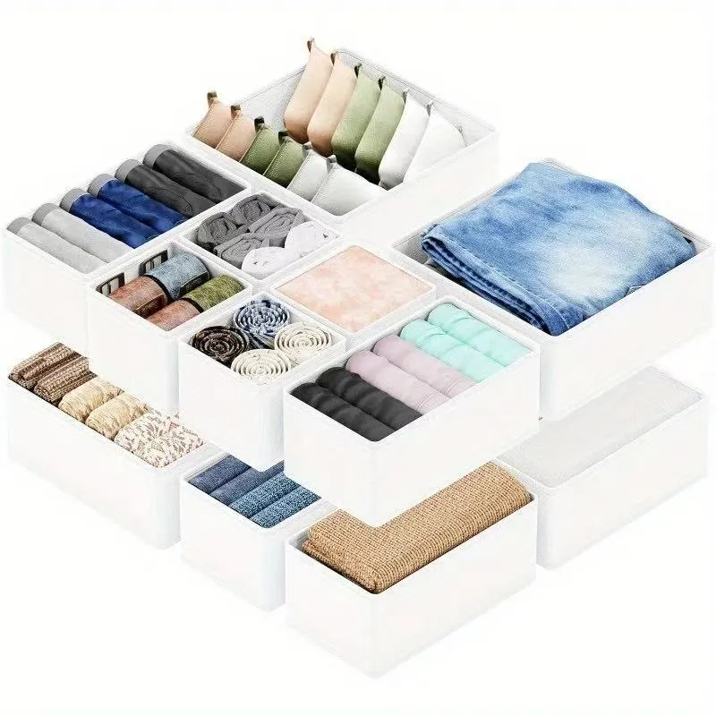 🧺 Foldable Fabric Storage Basket