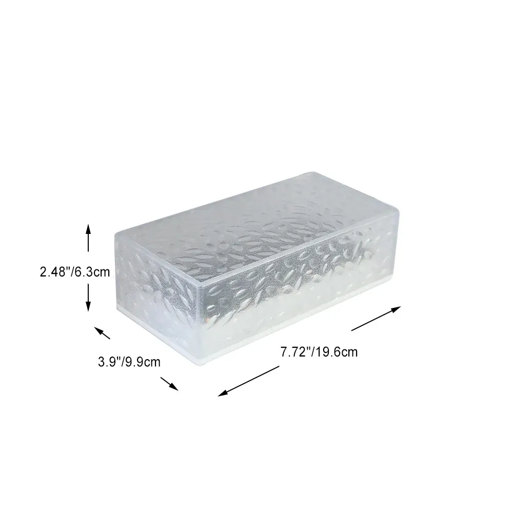 Solar Glass Brick Path Lights