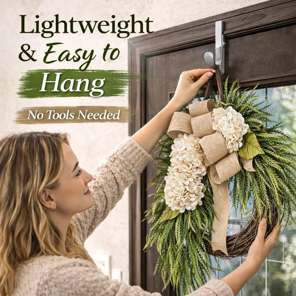 🌸Handcrafted Hydrangea Wreath