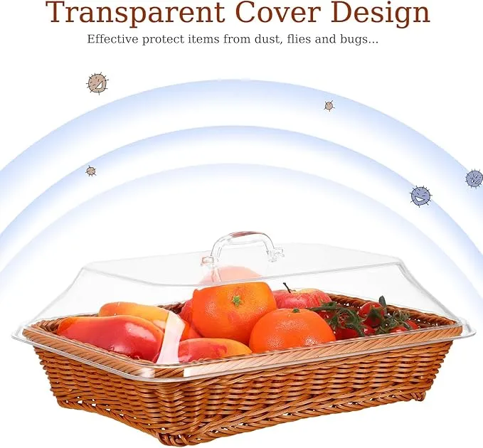 Woven Serving Basket: Display your pastries beautifully while keeping them fresh and protected from outdoor pests. 🥐