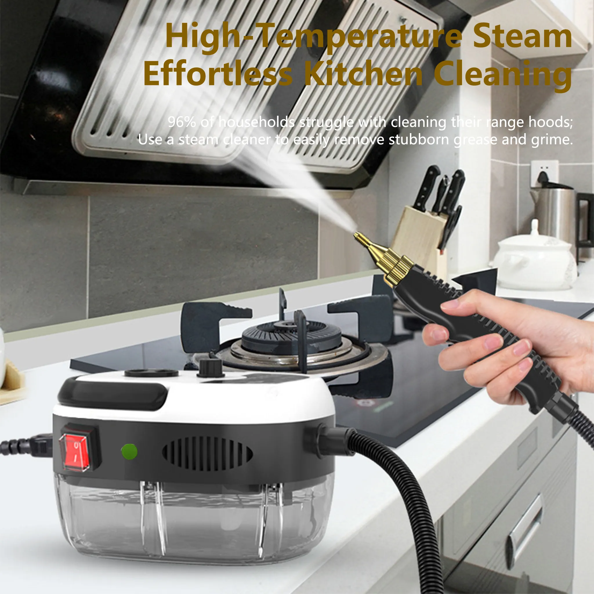 💨 High Pressure Steam Cleaner (2500W)