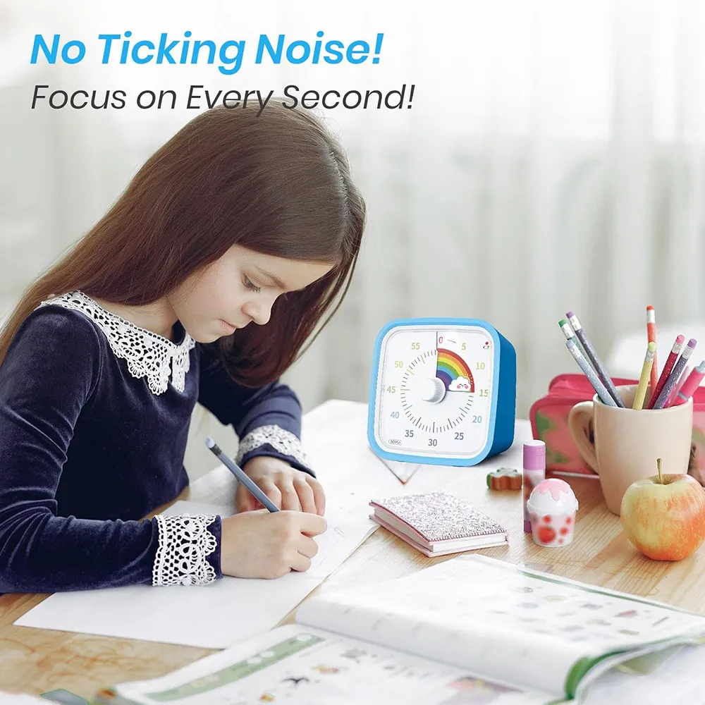 🌈 Visual Countdown Timer with Protective Case