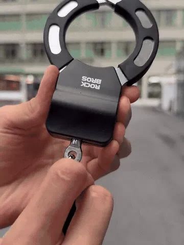 Flexible Chain Lock for Bikes, Scooters & Helmets