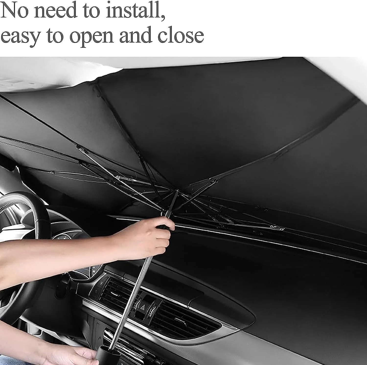 ☀️ Car Windshield Sun Shade Umbrella